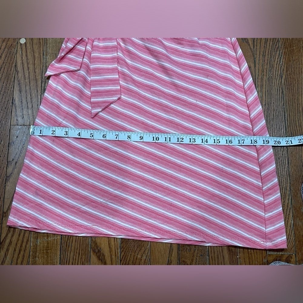 Talbots Pink and White Striped Top - Picture 9 of 12